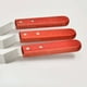 thumbnail image 2 of 1pc Cake Cream Spatula 6 Inch 8 Inch 10 Inch Wooden Handle Stainless Steel Straight Kiss Curved Kiss Spatula Deformation Scraper Baking Tool, 2 of 5