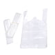 thumbnail image 2 of Xiao Hua 100 Piezas de Bolsas Plásticas Blancas de Grado Alimenticio con Asas para Empaque de Alimentos, 20 X 30cm, 2 of 4