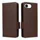 thumbnail image 1 of Funda Cartera para iPhone 16E Tapa Flip con Ranuras y Soporte Marrón, 1 of 5