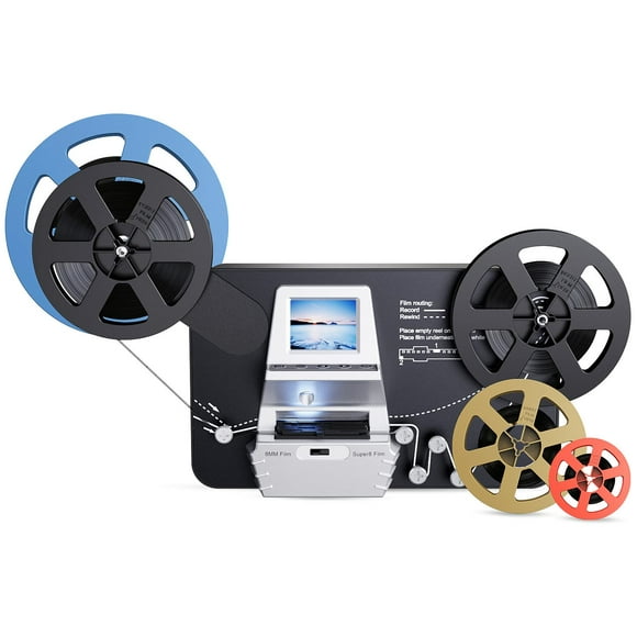 Convertidor de película a digital Eyesen de 8 mm y Super 8 con pantalla 2.4