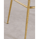 thumbnail image 3 of Silla de Bar Elegante Deluxe Terciopelo - Beige, 3 of 5