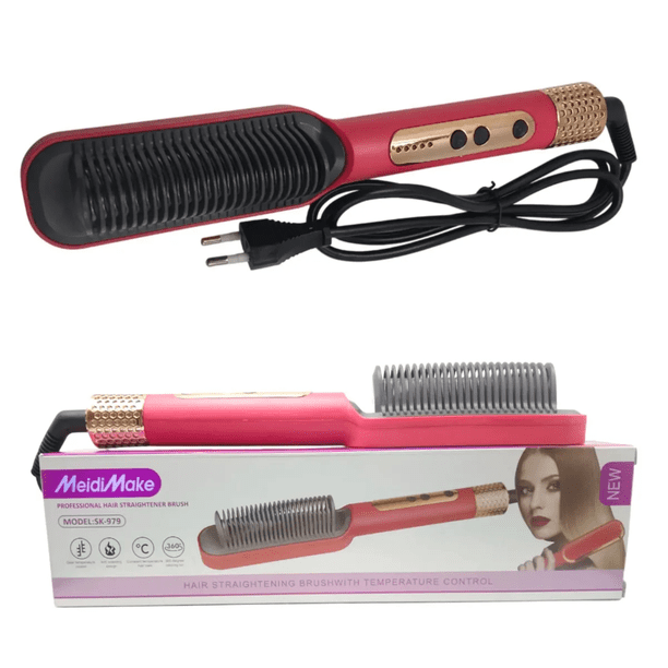 Cepillo Alisador Profesional Meidimake Sk-979 Cable 360o
