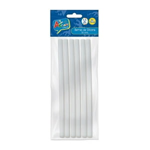 Adhesivo Silicona En Barra 11,5 Mm 6 Uni Art & Craft