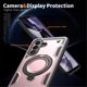 thumbnail image 4 of Para Samsung Galaxy A57 5G Funda con Soporte de Anillo en O Magnético Invisible, Funda de Teléfono a Prueba de Golpes, Oro Rosa, para Galaxy A57 5G, 4 of 6