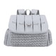 thumbnail image 4 of Mochila Para Pañales Para Mamá Y Papá, Bolsa De Mano Para Pañales, Para Llaves, Biberón, Regalo De Cumpleaños, Color Gris, 4 of 5