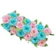 thumbnail image 3 of Ramo De Camino De Mesa Con Panel De Flores Rosas De Arco Para Boda Azul Y Rosa, 3 of 3