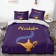 thumbnail image 1 of Magic-Lamp-Jasmine Princess Duvet Cover Soft 3D Printed Bedding Set with Comforter Cover, 1 of 5