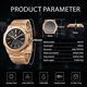 thumbnail image 3 of Reloj SAPPHERO Hombre Octagonal Acero 50M Luminoso Fecha, 3 of 3