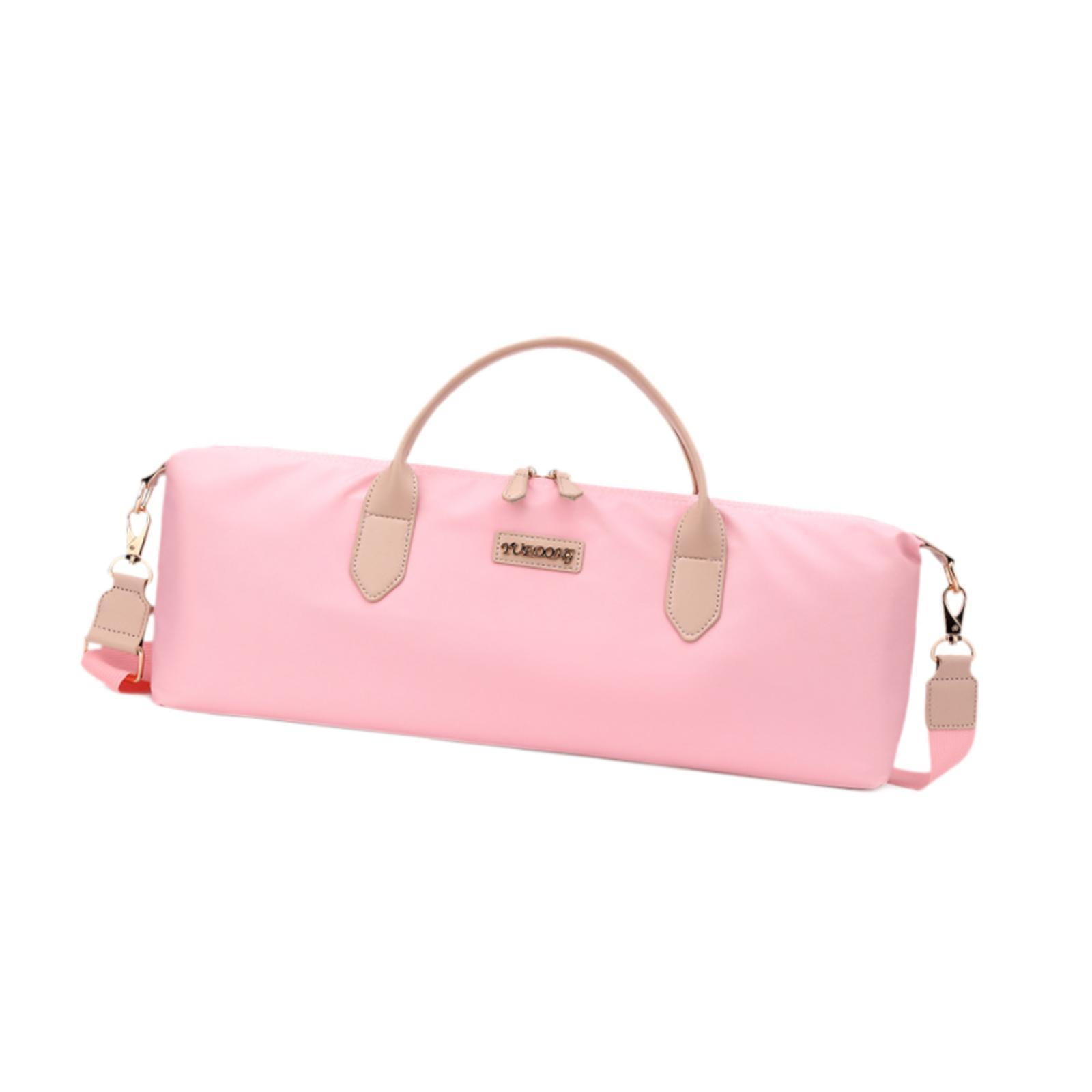 Bothyi - Bolsa De Transporte Para Flauta Portátil, Bolsa Multiusos Para Instrumentos Musicales, Bolso Para Flauta, Color Rosa