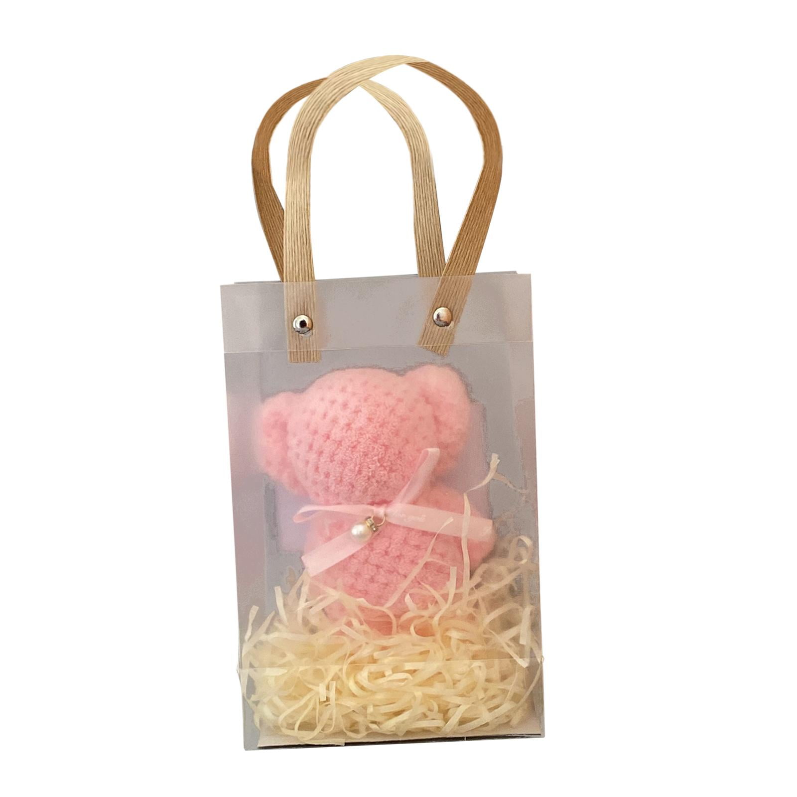 Bothyi - Animales Oso Toallas Toalla De Ducha Suave Toalla De Baño Para Fiesta En Casa Baño Bolsas De Rafia Rosa