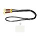 thumbnail image 3 of Correa De Cordón Universal Cordón De Parche Cordón De Teléfono Para Llavero Mujeres Hombres Negro, 3 of 5