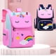 thumbnail image 3 of Kid Backpack for Girl Rainbow Unicorn Print Teen School Bag for 2-16Y Cute Kawaii Children Girl Backpack Waterproof BookBag, 3 of 3