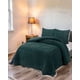 thumbnail image 4 of Cubrecama De Relieve King Color Verde, 4 of 4