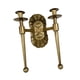 thumbnail image 2 of Candelabro De Pared De Hierro Para Colgar En La Pared, Candelabro Decorativo Para Chimenea, 26 X 32 Cm, Para 2 Velas, 2 of 5