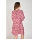 thumbnail image 3 of Vestido Mara Manga Globo Eclipse rojo L, 3 of 5