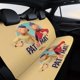 thumbnail image 4 of Pat y Mat-theme Car Rear Seat Covers Back Elastic Flexible Car Seat Covers Decorative Fits Most Cars 120x59x76cm, 4 of 6