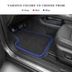 thumbnail image 5 of Alfombrillas para coche MUQIDA 4 piezas antideslizantes e impermeables negro/azul, 5 of 6