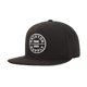 thumbnail image 2 of Gorra de béisbol Brixton Oath III Snapback negra talla única, 2 of 2