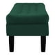thumbnail image 3 of Banqueta Wood 2c Felpa 00 Verde Botella, 3 of 4