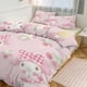 thumbnail image 2 of My Melody Duvet Cover Set 3 Piece Bedding Set Double Sided Printing Decorative Comforter Cover Set, 2 of 5