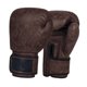 thumbnail image 3 of Guantes De Boxeo Para Hombres Mujeres Gloving Guantes Para Hacer Ejercicio En Casa Gimnasio Kickboxing Dark Brown 12oz, 3 of 5