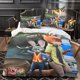 thumbnail image 1 of Bedding Pillowcase Set Cartoon Cute Animal Zootopia Duvet Cover Set For Kids Boys Girls Adults Bedroom Decoration, 1 of 5