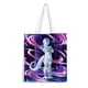 thumbnail image 1 of Frieza Bolso de tela con estampado de lienzo para mujer, bolsa de compras reutilizable y estética, con cremallera interior, regalo para mujer,38*45cm., 1 of 6