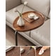 thumbnail image 4 of Mesa De Centro Lateral Living Vanguardia Madera Nactural Transparente, 4 of 8