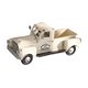 thumbnail image 1 of Modelo De Auto Figurado Artesanía Estatua De Camioneta Para El Tablero De Estanterías De La Oficina Blanca, 1 of 5