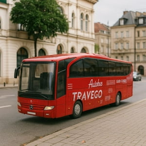 Toyng - Bus Mercedes Benz Travego 1:64 - Welly