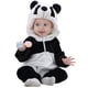 thumbnail image 1 of Mameluco Unisex Para Bebés Costume De Franela De 2 A 6 Meses Negro, 1 of 6