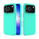 thumbnail image 3 of Carcasa Goma Lamina Vidrio Compatible Con iPhone 17 Pro Max Turquesa, 3 of 4