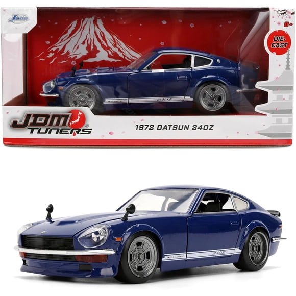 Auto Jada 1972 Datsun 240Z 1:24 Azul Oscuro Diecast