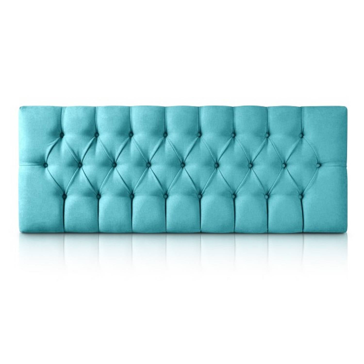 Muebles Hvm - Respaldo Capitone Antonia Hvm 2p Turquesa