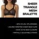 thumbnail image 2 of Bralette DKNY Transparente con Copa Triangular para Mujer en Cachemira, 2 of 3