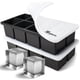thumbnail image 1 of Moldes de Cubos de Hielo glacio 2-Pack Silicona Cubos Grandes, 1 of 7