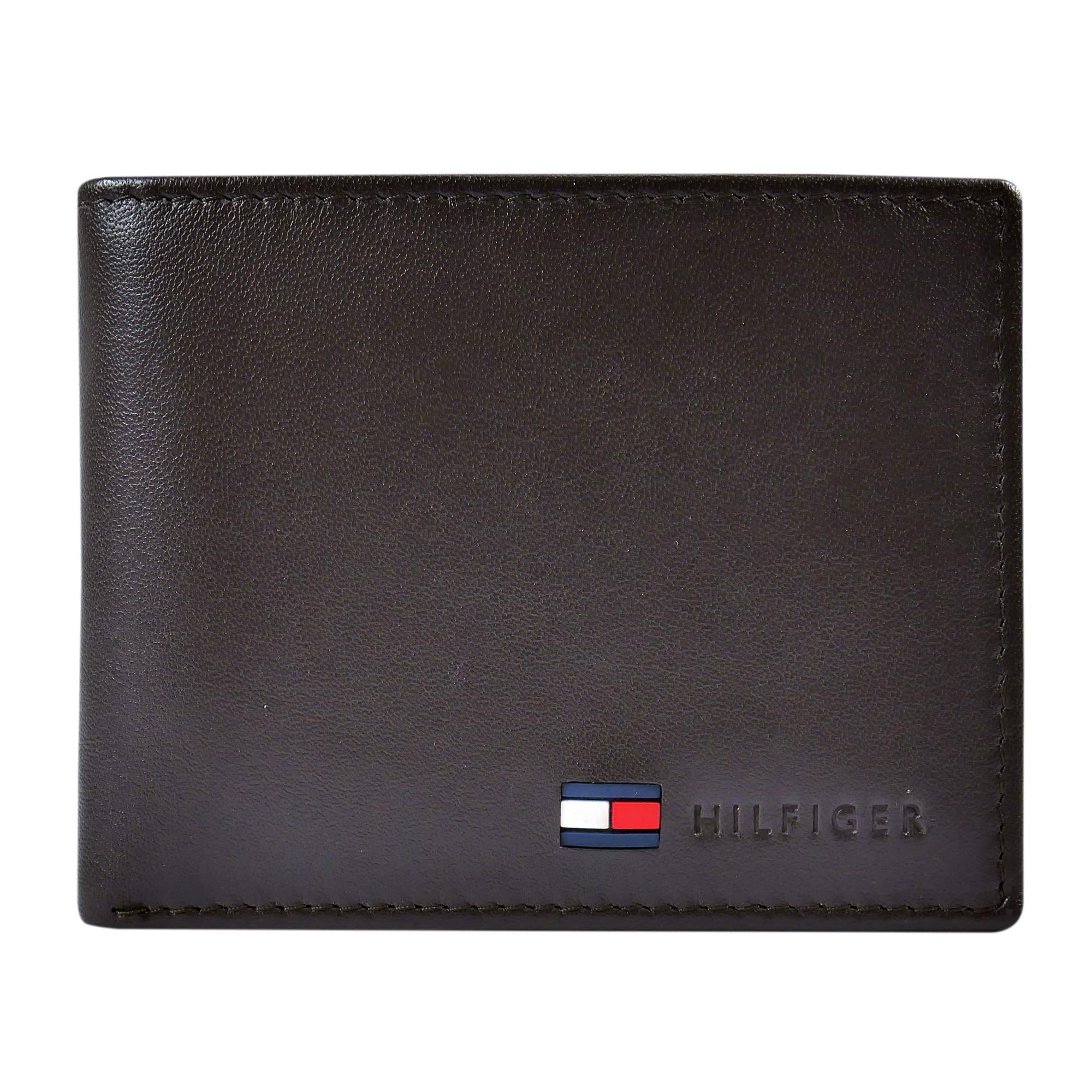 Cartera Tommy Hilfiger Plegable Marrón Británico