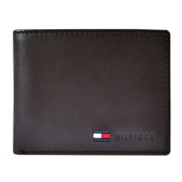 Cartera Tommy Hilfiger Plegable Marrón Británico