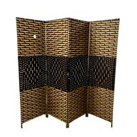 Sorento - Biombo De Ratán Café