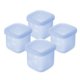 thumbnail image 1 of Almacenamiento de alimentos Olababy 4 unidades 120 ml Azul, 1 of 8