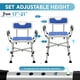 thumbnail image 4 of Silla de ducha Seaside Brother Heavy Duty de 272 kg, apta para FSA/HSA, 4 of 6