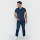 thumbnail image 4 of Polera Hombre V-Neck Azul Corona, 4 of 5