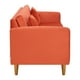 thumbnail image 3 of Sofa New Retro 3c Felpa 04 Naranja, 3 of 6