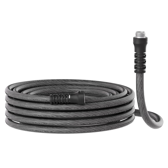 Manguera de jardín YESTAR 7,6 m 5/8" gris resistente a enredos
