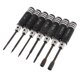 thumbnail image 2 of Destornillador hexagonal 7x herramienta llave manga / calor plano / cruz para rc plane negro, 2 of 5