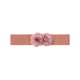 thumbnail image 1 of INSPIRE CHIC Cinturón Elástico Ancho con Doble Flor Grande para Mujer, Cinturones de Cintura Anchos y Elásticos para Vestir hasta 70cm/27.55" Rosa Polvoriento Púrpura, 1 of 6