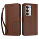 thumbnail image 3 of Funda Cartera Trébol para Xiaomi Redmi 15 4G/5G con Ranuras Tarjetas y Carga Inalámbrica Marrón, 3 of 6