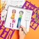 thumbnail image 3 of Cuaderno Libreta Diseñar De Moda Stickers Fashion Angels, 3 of 5