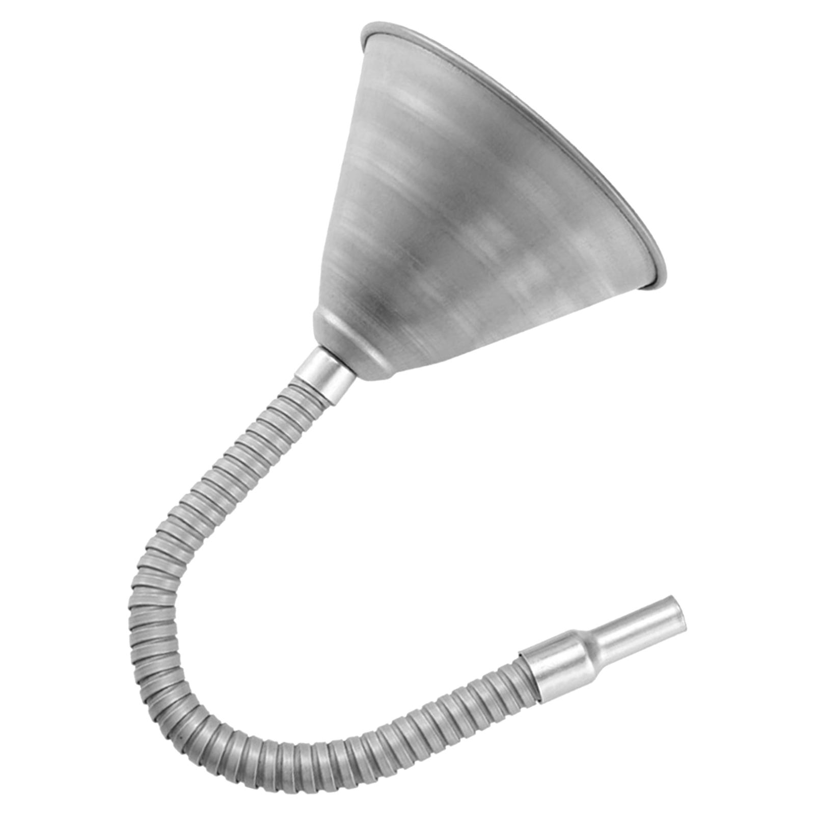 Magideal - Embudo De Repostaje Multifuncional A Prueba De Derrames Con Colador Duradero De Ancha Para Motocicletas Automotrices, Aceite De Motor De