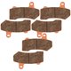 thumbnail image 2 of Kit de Pastillas de Freno Sinterizadas Zinger Auto Parts para Harley Davidson, 2 of 6